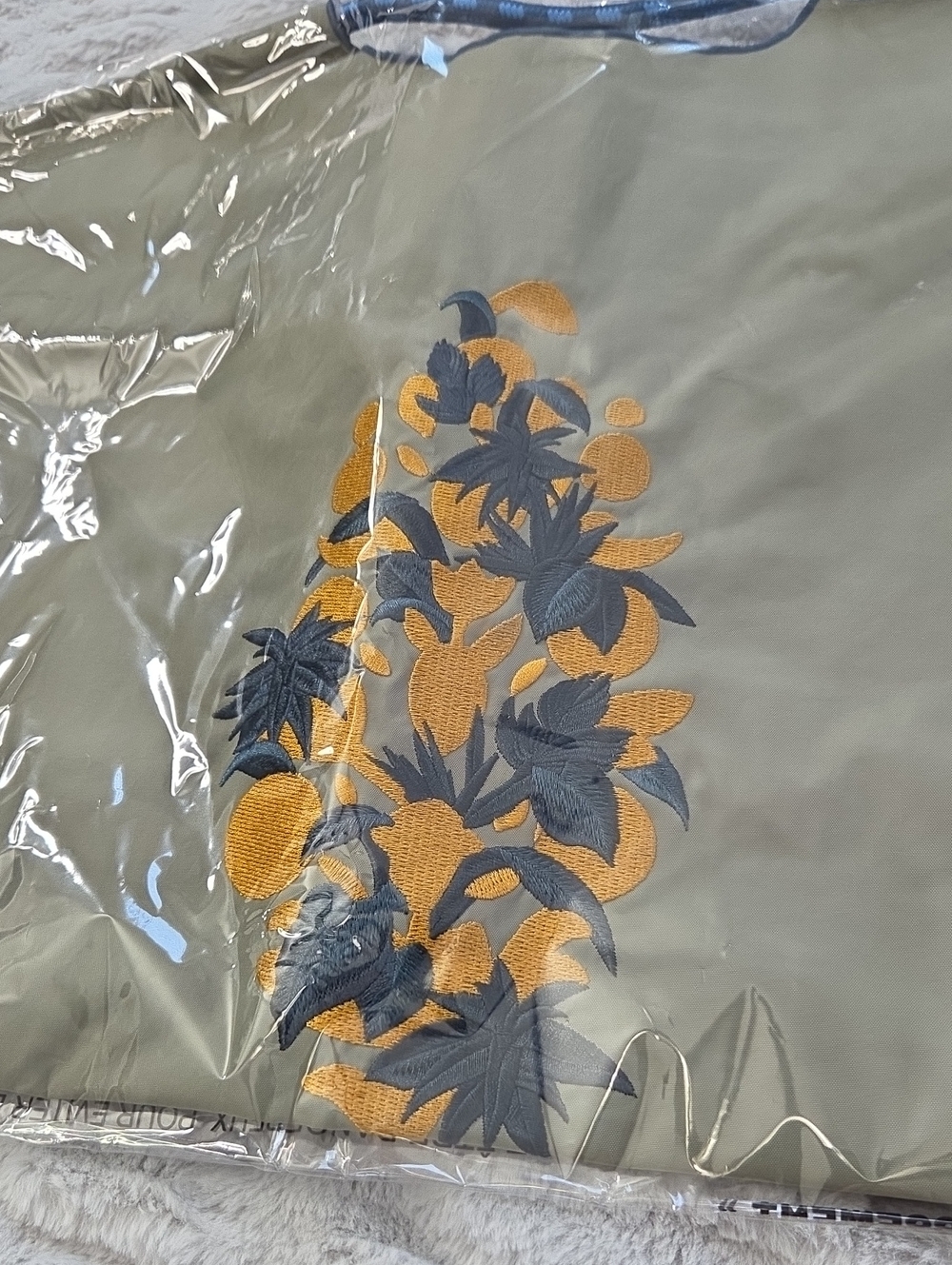 Free People Blooming Buti Tote Bag Mineral - Picture 4 of 6